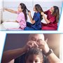 100 Pièces Cheveux Élastiques Cravates, 2mm Liens de Cheveux, Petites Bandes de Cheveux élastiques, Mini Chouchous Queues de Che