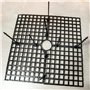duozoanz Grille Protection Pot Fleurs Cache - Découpables Protecteur Aavec Piquets pour L'Intérieur et L'Extérieur Protéger Les 
