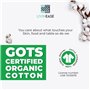 LivinEase Serviettes en tissu en coton - Lot de 12 serviettes de table Blanc Pur - 100% coton 46 x 46 cm Serviettes en tissu sur