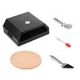 VEVOR Four à Pizza Extérieur Acier Inoxydable Boîte à Pizza Barbecue Gaz Bois Pierre Cuisson Céramique Cordiérite 30,5 cm Box su
