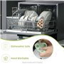 Zosenyer Pot Conservation Bébé en Silicone, 4 Pots Avec Couvercle Pour Diversification Alimentaire Bébé, Conservation Lait Mater