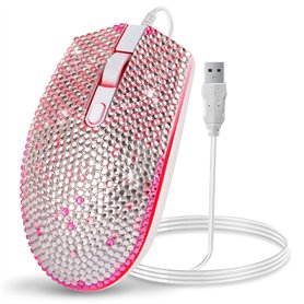 Greshare Souris de jeu optique rétroéclairée