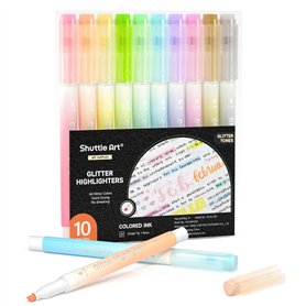 Shuttle Art Surligneurs Paillettes
