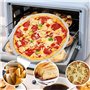 Pelle à Pizza, Pelle de Transfert de Pizza, Support de Grande Surface, avec Poignée Pliable pour Four et Barbecue pour la Cuisso
