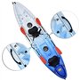 WDDP 2 Pièces Poignée du Kayak, Poignées De Transport Kayak, Poignées Noir pour Kayaks, Poignée De Canoë en Nylon, Kayak Remplac