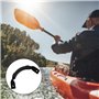WDDP 2 Pièces Poignée du Kayak, Poignées De Transport Kayak, Poignées Noir pour Kayaks, Poignée De Canoë en Nylon, Kayak Remplac