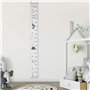Règle de Hauteur pour Enfants, Tableau de Croissance pour Enfants, Tableau de Mesure de Hauteur Règle, Toile Et Bois Amovible Te