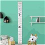 Règle de Hauteur pour Enfants, Tableau de Croissance pour Enfants, Tableau de Mesure de Hauteur Règle, Toile Et Bois Amovible Te
