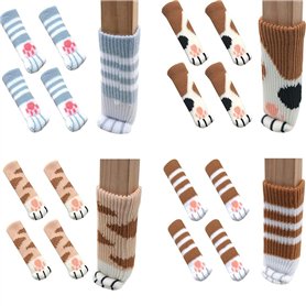 16 Pièces Chaussette pour Jambe de Chaise
