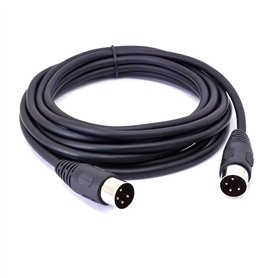 Câble connecteur DIN mâle à 4 broches - 4 broches DIN mâle vers mâle - Pour enregistreur vidéo numérique DVR et appareils à conn