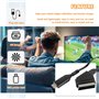 HUAREW Adaptateur Scart vers HDMI avec câble HDMI, Scart vers Hdmi Convertisseur, convertisseur vidéo Audio HD 720P/1080P. Convi
