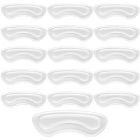 Lot de 16 protections de talon transparentes pour chaussures trop grandes