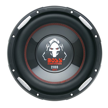 BOSS P106DVC 1050W Noir subwoofer/Caisson de Basses - Subwoofers/caissons de Basses (1050 W