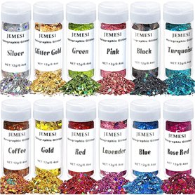 JEMESI Holographique Grosses Paillettes