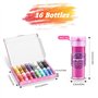 Pigment Bougie 18ml*16 Couleurs - LIUCOLI Poudre de Mica Métallique Naturel pour Fabrication bougie