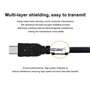 Adhiper Câble USB de Rechange pour Transfert de données d'appareil Photo 8 Broches Compatible avec l'appareil Photo numérique So