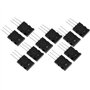 5 Paires 2SC5200 Transformateur de Puissance du Silicium PNP, Transistor de Puissance Haute Puissance Noir