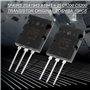 5 Paires 2SC5200 Transformateur de Puissance du Silicium PNP, Transistor de Puissance Haute Puissance Noir