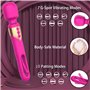 vibration point G pour clitoris féminin avec 10 modes de frappage et de vibration 10