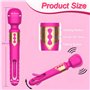 Vibrateurs fonctionnels Sumeber 3 en 1, vibration point G pour clitoris féminin avec 10 modes de frappage et de vibration 10, ba