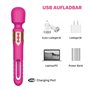 Vibrateurs fonctionnels Sumeber 3 en 1, vibration point G pour clitoris féminin avec 10 modes de frappage et de vibration 10, ba