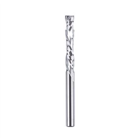 SpeTool Up&Down Fraise Defonceuse 4mm Diamètre de la tige Fraise CNC Fraise a Rainurer Fraise Hélicoïdal 25mm Longueur de coupe