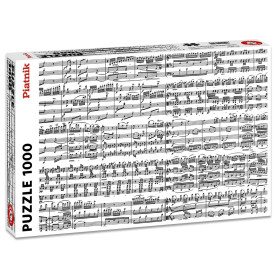 Piatnik- Musical Notes 1000 Musique-Puzzle Challenge pièces-Fabriqué en Autriche-5434