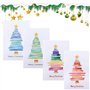 Noël Cartes de Vœux avec Enveloppe