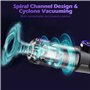 Brushless Aspirateur Voiture sans Fil Puissant 18000PA, Aspirateur a Main sans Fil Professionnel pour Voiture/Maison/Bureau/Anim
