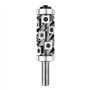 SpeTool Up&Down Fraise à Affleurer Compression Fraise a Copier 12mm de Diamètre de Tige 32mm de Longueur de Coupe a Affleurer Fr