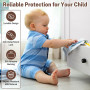 Magnetique Securite Placard Enfant(12 serrures + 3 Clés), Placard Bloque Porte BebeTiroir Armoires Verrous Sans Percer