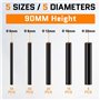 Kit de Tubes Thermorétractables 4:1 avec Adhésif