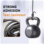 Lot de 100 Gaine Thermorétractable 90 mm, Kit de Tubes Thermorétractables 4:1 avec Adhésif, Gaine Thermorétractable Imperméable 