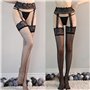 DGUSO 2 Pièces Bas pour Porte-Jarretelles Femme Collant Porte Jarretelle Convient à tous Styles de Vêtements(Noir/Taille Unique)