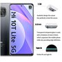 Pcircb [3+3 Pièces] Verre Trempé Compatible avec Xiaomi Mi 10T Lite 5G vitre protection, 3pcs protection écran et 3pcs Caméra Ar