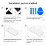 Pcircb [3+3 Pièces] Verre Trempé Compatible avec Xiaomi Mi 10T Lite 5G vitre protection, 3pcs protection écran et 3pcs Caméra Ar