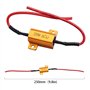 HUIQIAODS Résistance de charge 25W 6Ohm Canbus Fix Ampoule LED Tutn Signal lumineux Clignotant