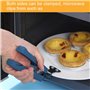 Pince Cuisine Accessoires Pince Cuisine Inox Pince Alimentaire Pince Silicone Multifonctions Anti Brûlure en Silicone Pince Isol