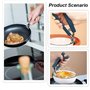 Pince Cuisine Accessoires Pince Cuisine Inox Pince Alimentaire Pince Silicone Multifonctions Anti Brûlure en Silicone Pince Isol