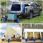 MRWiZMS Paquet de 4 Poids de Water Bag Gazebo,Bleu4 Pièces/Ensemble，Poids pour Les Jambes, Poids pour Jambes, tentes Pare-Soleil