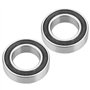 4pcs Roulement à billes de cannelure profonde scellé par caoutchouc Roulement à billes 15267-2RS pour machine-outil 15x26x7 mill