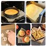 100Pcs Papier Cuisson Feuille Prédécoupé,Papier Sulfurisé,Antiadhésif Naturel pour le Four et le Grill,pour la Cuisine, le Grill