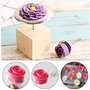 Fleur Nail Cake Décoration Ciseaux en Plastique
