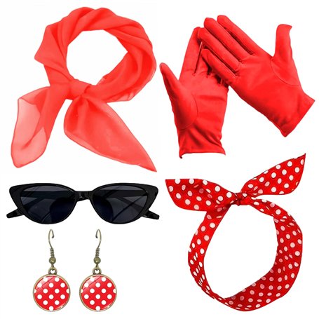 Makoto Nobu Années 50 Costume Accessoires