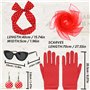 5 Pcs Accessoire Année 50 Femme