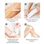 100 PièCes Bandes Non TisséEs pour Cire Chaude Et PâTe à Sucre, Bande de Cire Epilation pour Tout Type de sur L'éPilation Du Cor