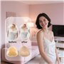 2 Paires Coussinets Soutien Gorge,Auto-Adhésif Coussinets Soutien-Gorge,Amovibles Push Up Breast Enhancer, pour Bikini, Forme tr