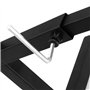 PINGEUI le support de fleurs en métal de 38 cm de haut peut être réglable en largeur, il peut être librement ajusté entre 24 et 