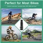 NAROSEBE Rehausse Potence VTT, Potence de Vélo Réglable, Rallonge Potence VTT en Alliage Aluminium, Adaptateur de Potence VTT, R