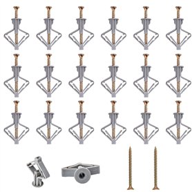jatimdotina 20 Pieces Cheville Brique Creuse